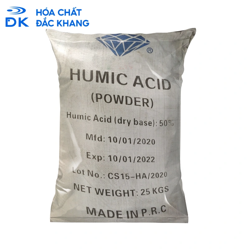 Humic Acid 50%, Trung Quốc, 25Kg/Bao