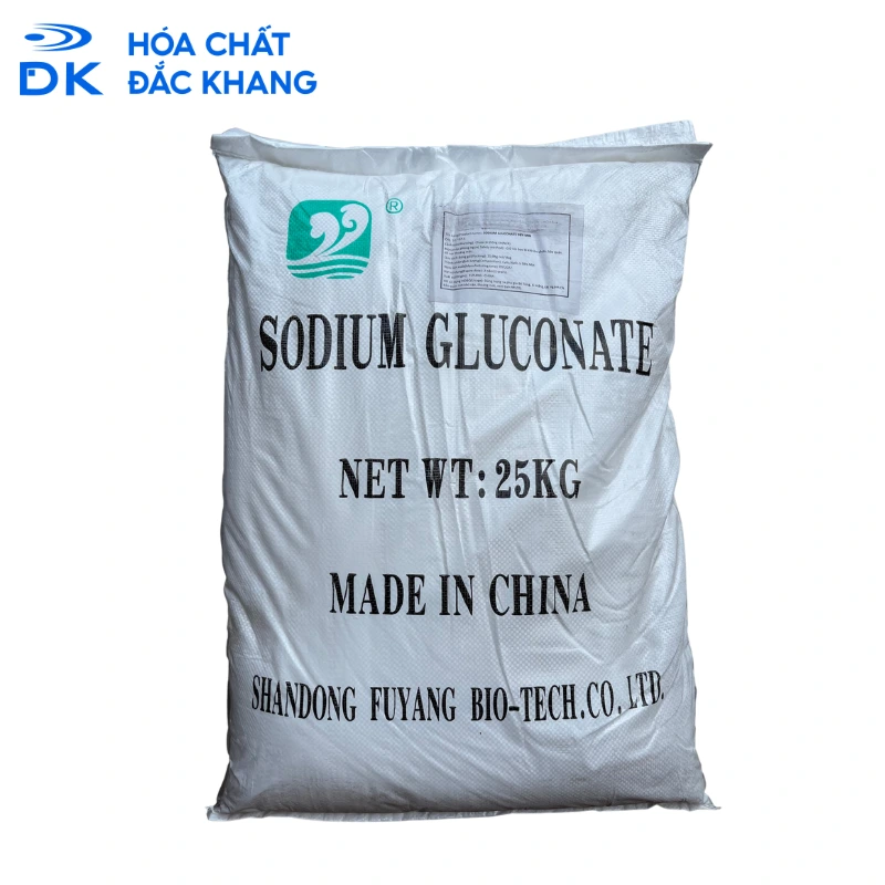 Sodium Gluconate C6H11O7Na 98%, Trung Quốc, 25kg/Bao