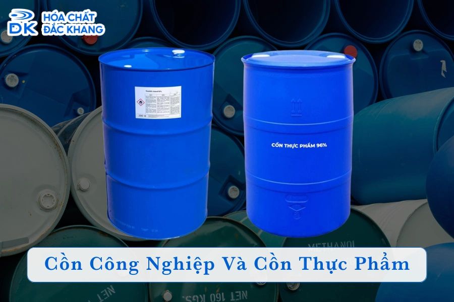 Phương Pháp Phân Biệt Cồn Công Nghiệp Và Cồn Thực Phẩm