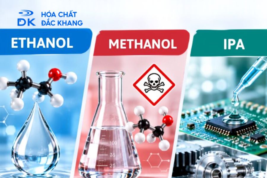 Cồn Công Nghiệp Gồm Những Loại Nào? Cách Phân Biệt Từng Loại