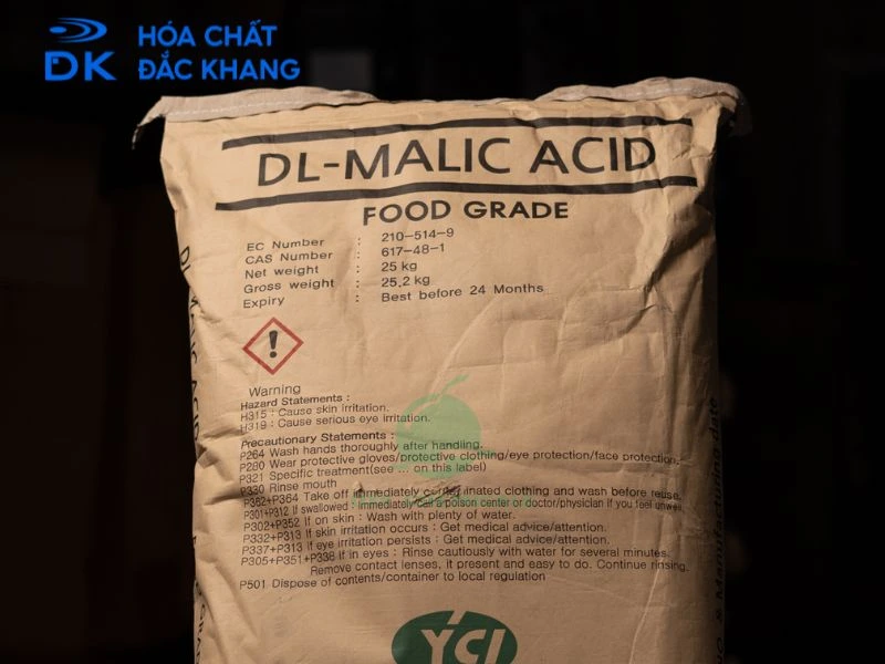 Malic Acid trong ngành mỹ phẩm
