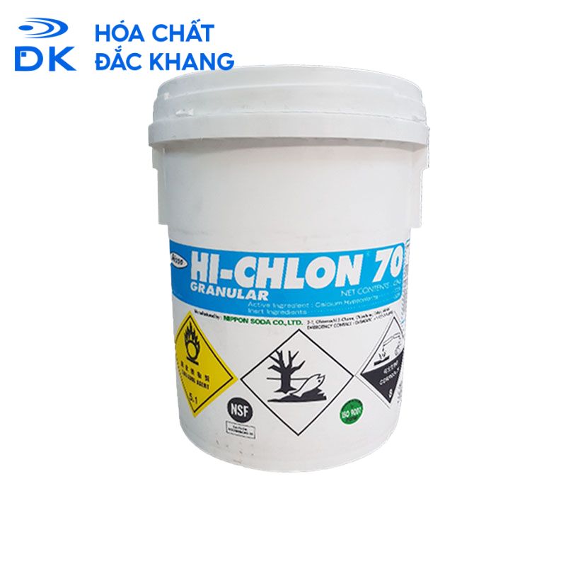 Chlorine 70%, Nhật Bản, 50Kg/Thùng