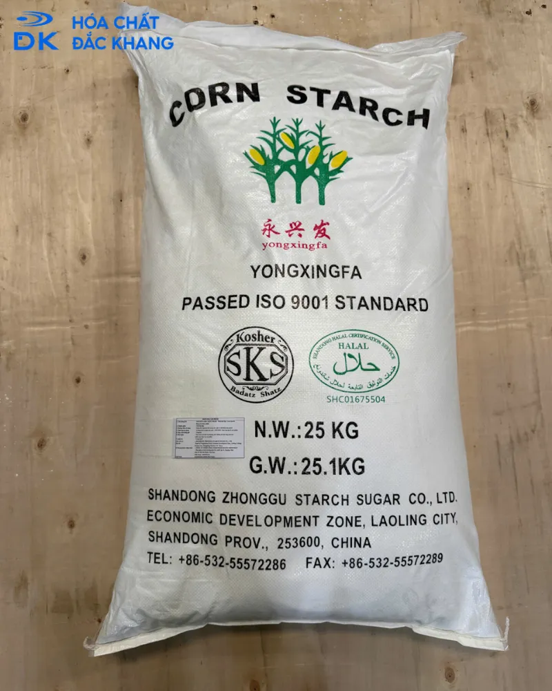 Đối tác tin cậy cung ứng tinh bột bắp công nghiệp uy tín