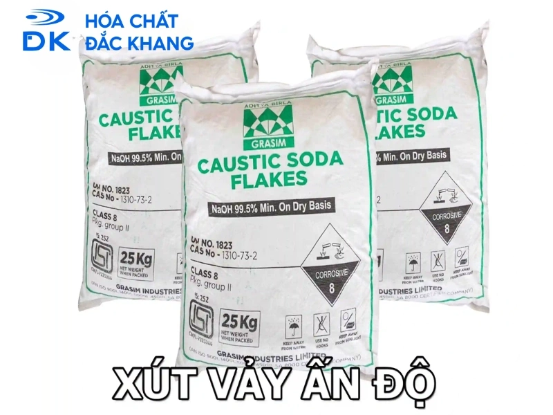 Cần lưu ý những gì trong quá trình sử dụng và bảo quản NaOH Ấn Độ?