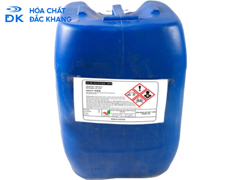 acid sulfuric H2SO4 điều chỉnh pH đất nông nghiệp