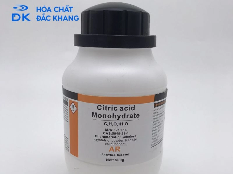 Axit Citric với Axit Malic