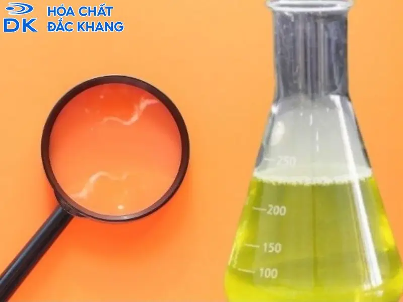 Dung dịch nước clo có tính không bền 
