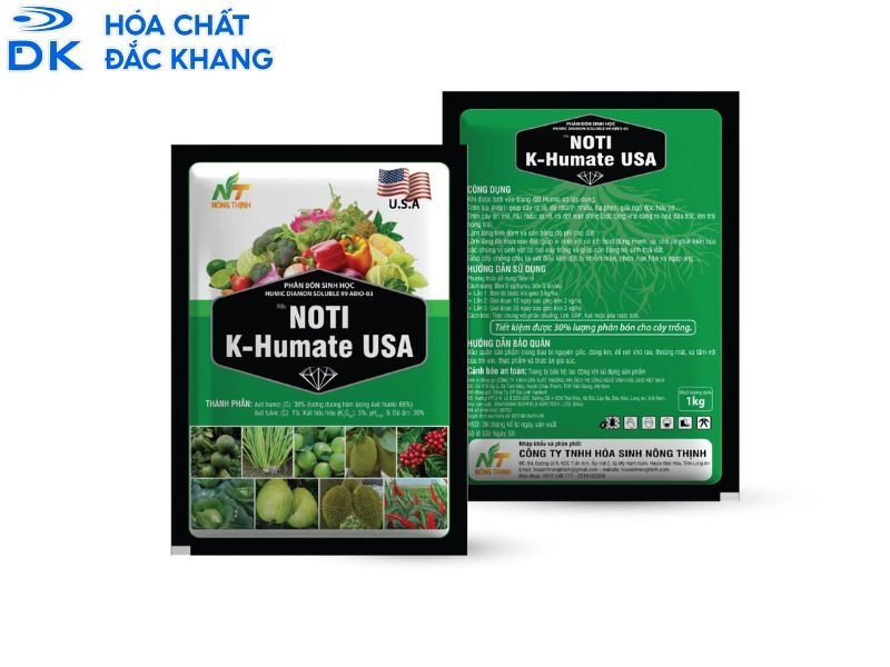 các loại Kali Humate 