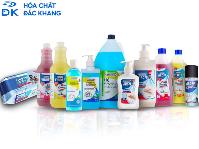 Axit sunfuric sản xuất chất tẩy rửa