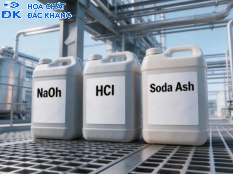 Axit Clohydric HCl ứng dụng làm chất tẩy rửa như thế nào
