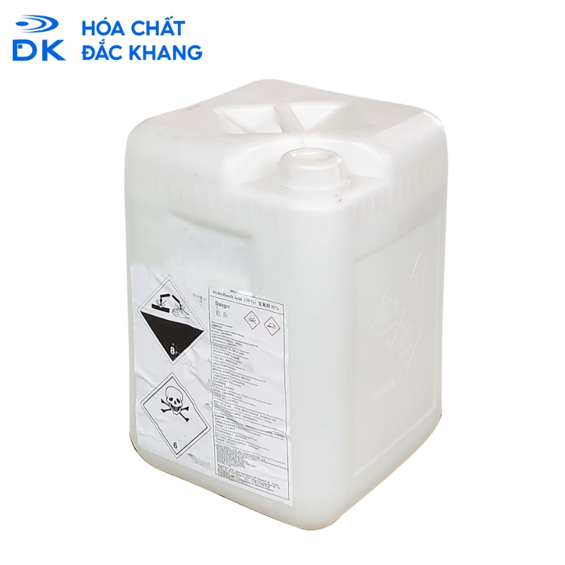 Hydrofluoric Acid HF 55%, Trung Quốc, 25kg/Can