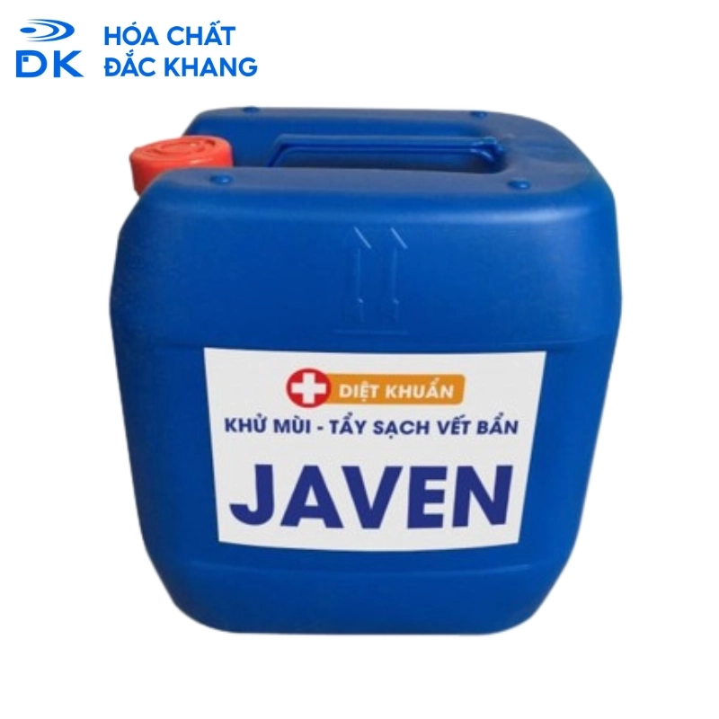 Sodium Hypochloride (Javen/Javel) NaClO 12%, Việt Nam, 25kg/Can