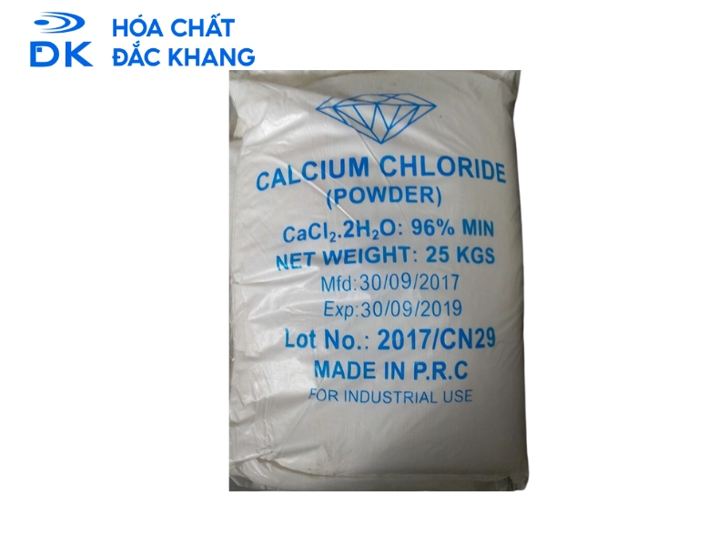 Sản phẩm bao bì chứa Canxi Clorua