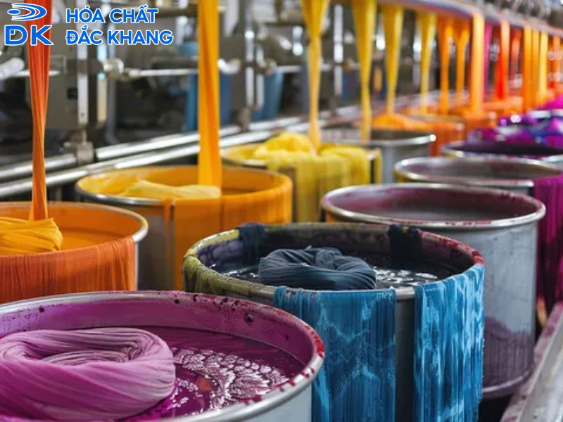 HCL trong ngành dệt nhuộm