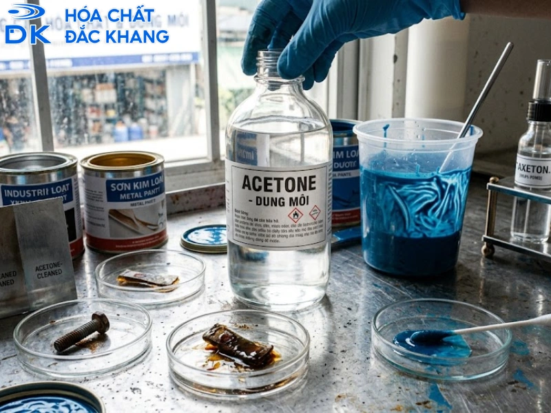 sản xuất axeton trong công nghiệp sản xuất axeton trong công nghiệp