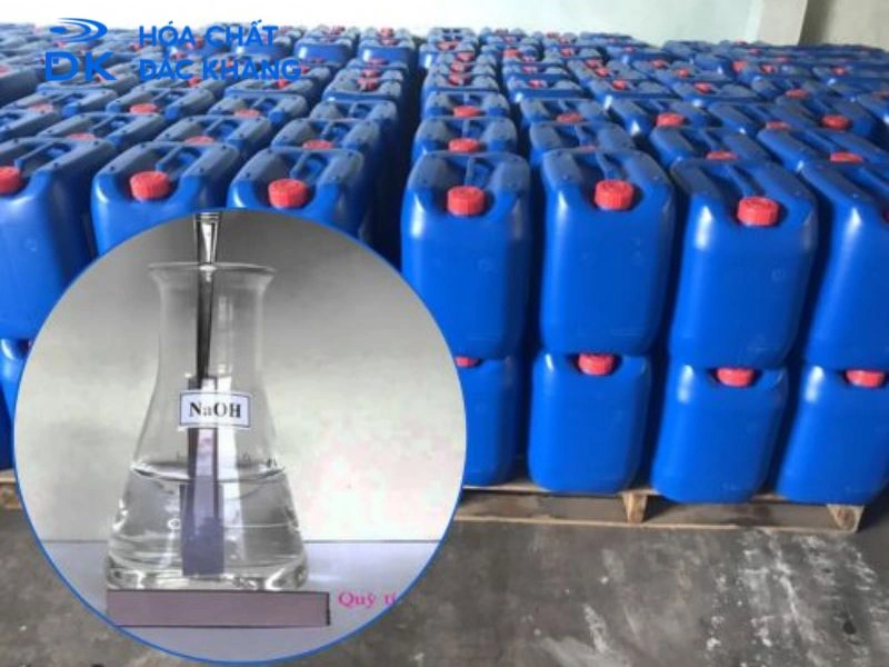 Ứng dụng của xút lỏng trong công nghiệp