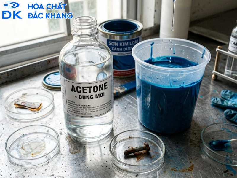 acetone có độc hại không