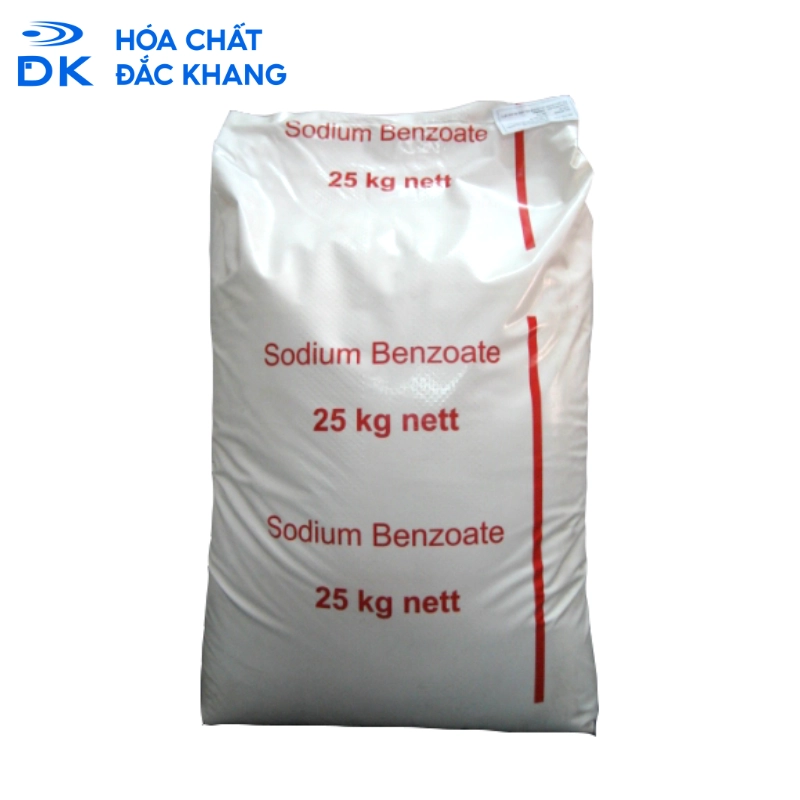 Sodium Benzoate (Phụ Gia Chống Mốc) C6H5COONa 98%, Hà Lan, 25kg/Bao