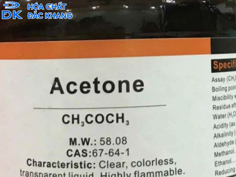 acetone dùng để làm gì