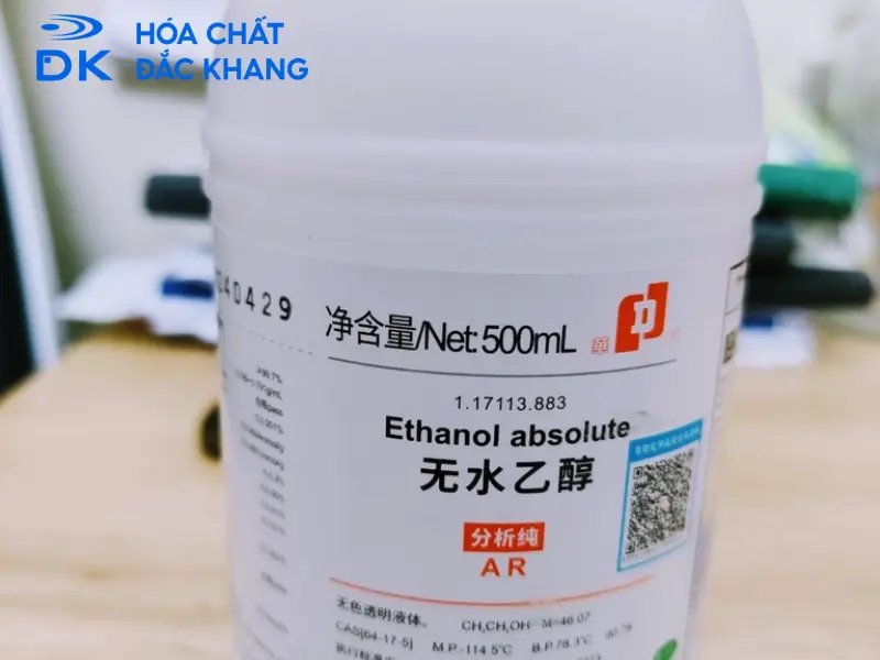 tác dụng của cồn công nghiệp