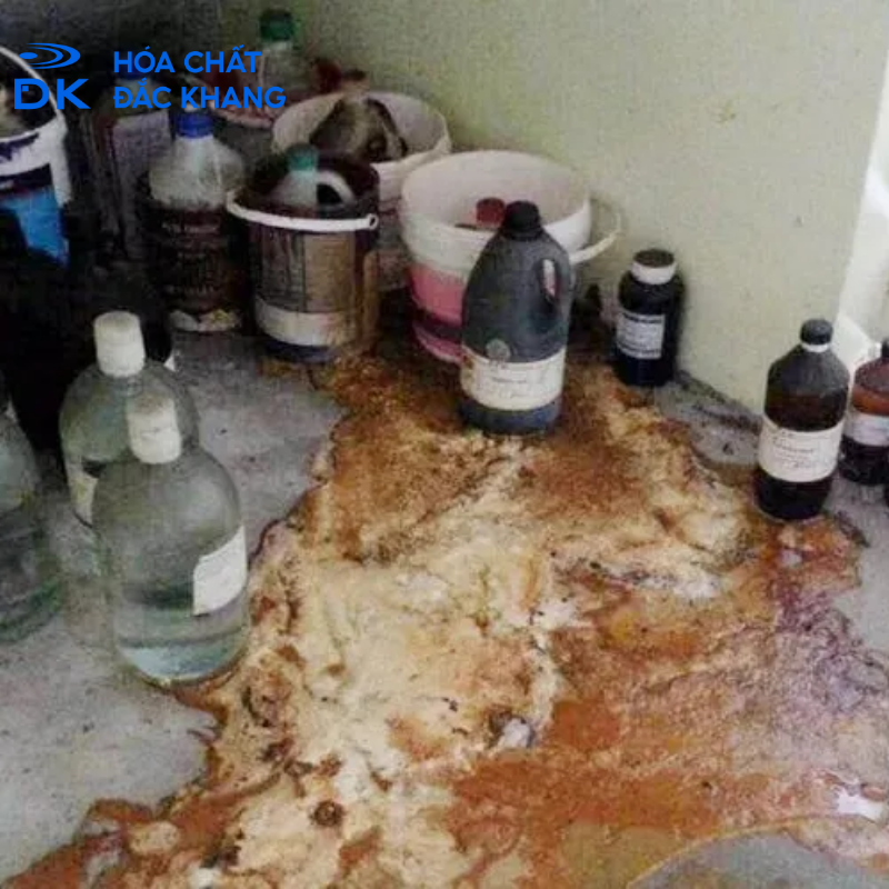 Hiểu rõ nguy cơ và chuẩn bị sẵn sàng cho sự cố tràn đổ H2SO4