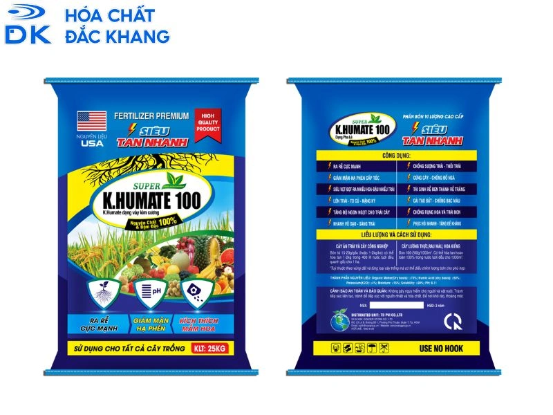 các loại Kali Humate 