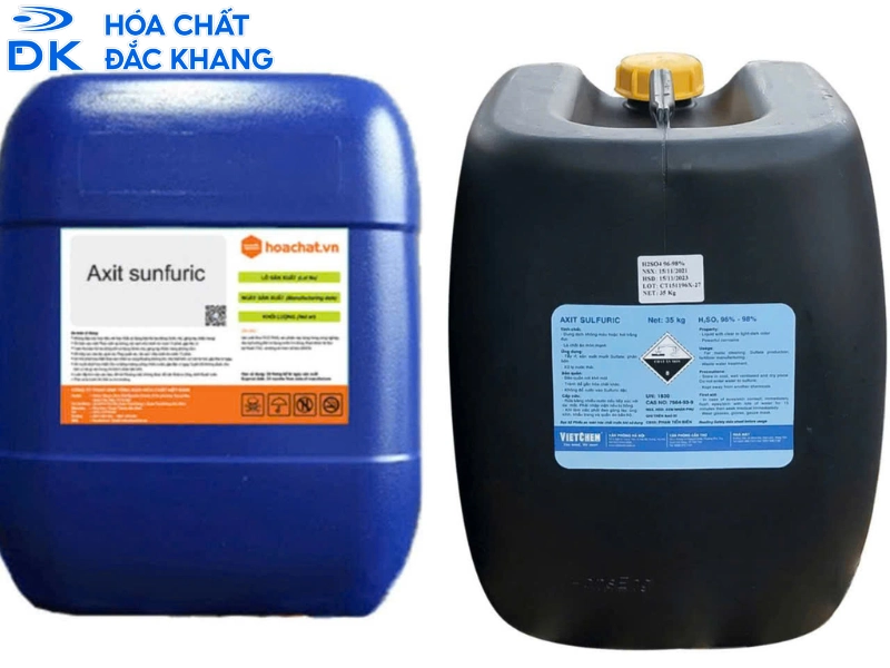 Axit sunfuric sản xuất chất tẩy rửa