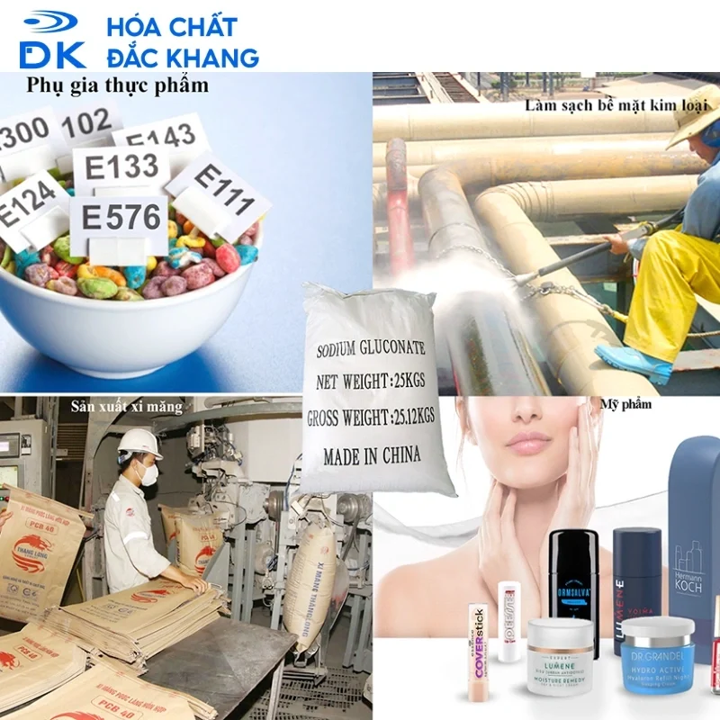 Ứng dụng của Sodium Gluconate 