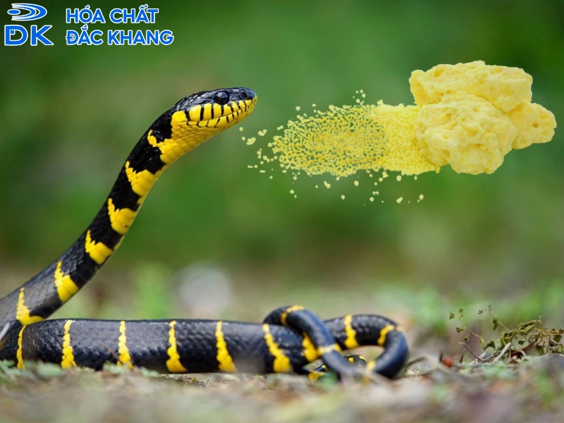 bột lưu huỳnh đuổi rắn