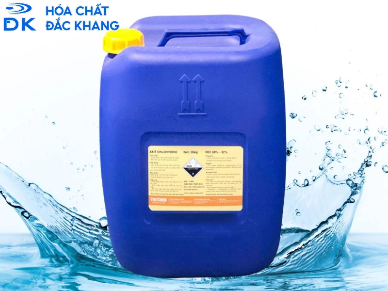 Axit Clohydric HCl ứng dụng làm chất tẩy rửa như thế nào