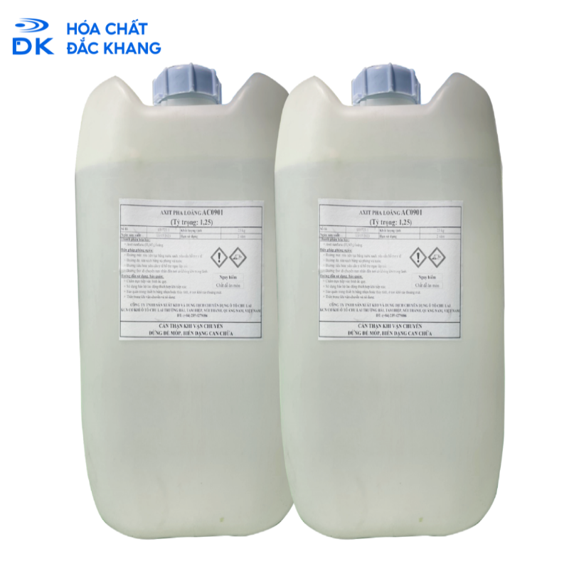 Axit châm bình ắc quy là gì?