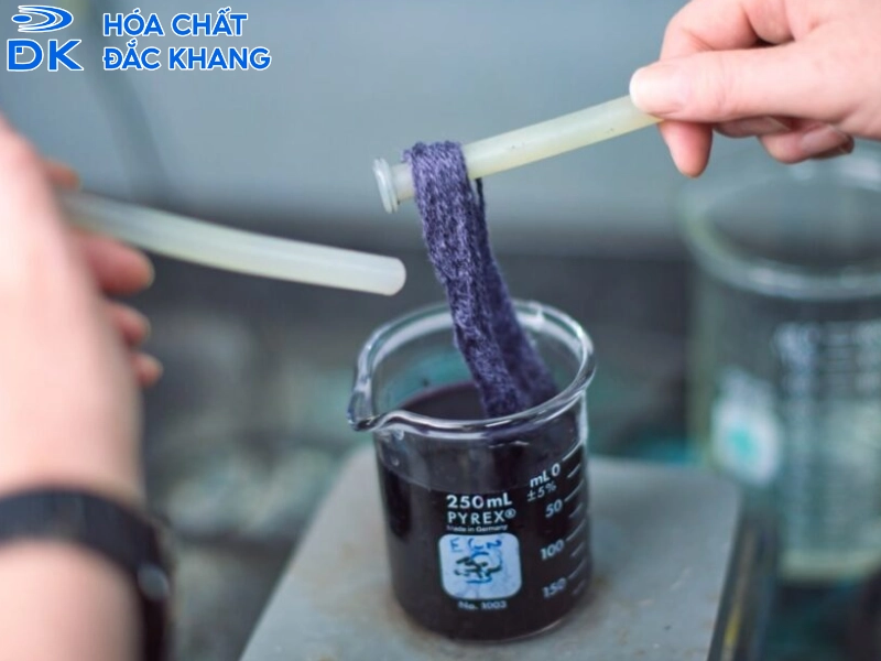 HCL trong ngành dệt nhuộm