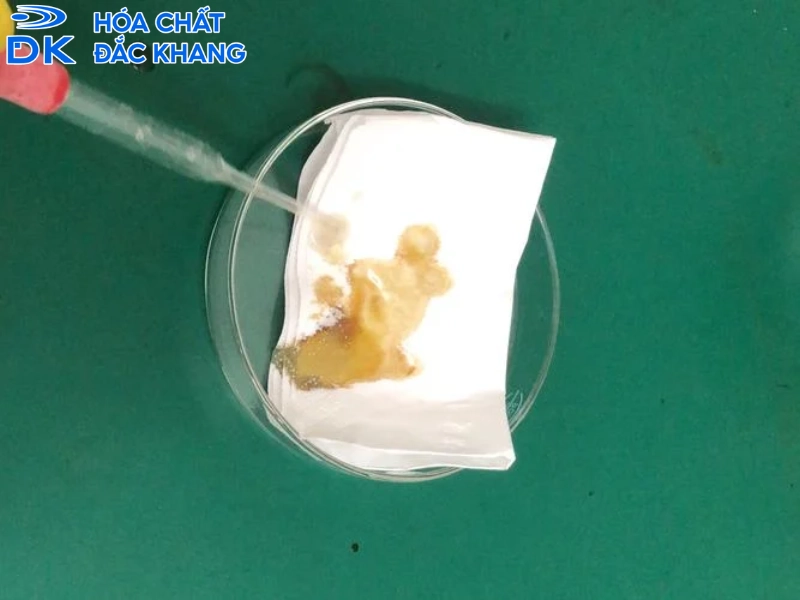axit sunfuric tẩy trắng đường
