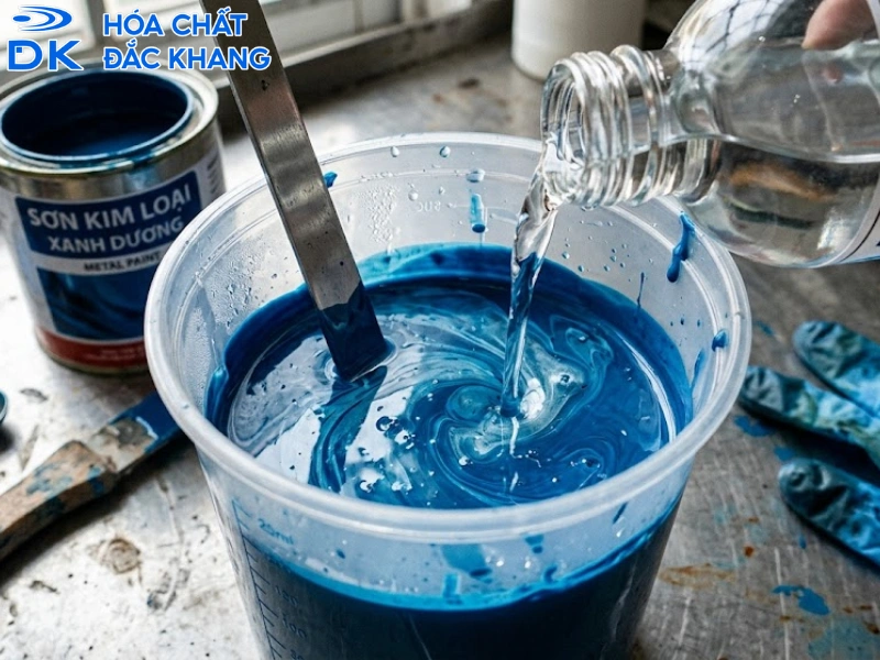 acetone pha sơn