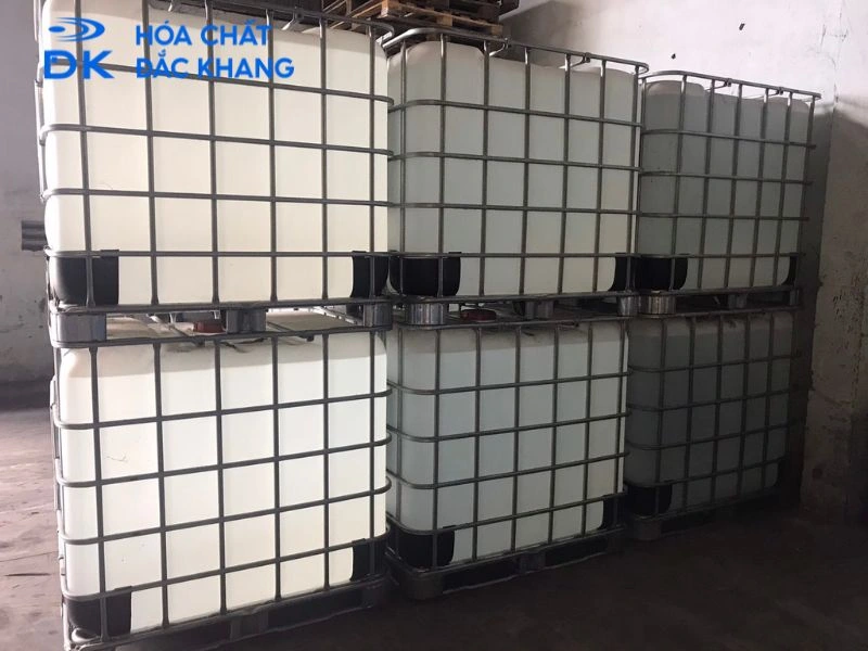 Bảo quản và vận chuyển xút lỏng Bảo quản và vận chuyển xút lỏng