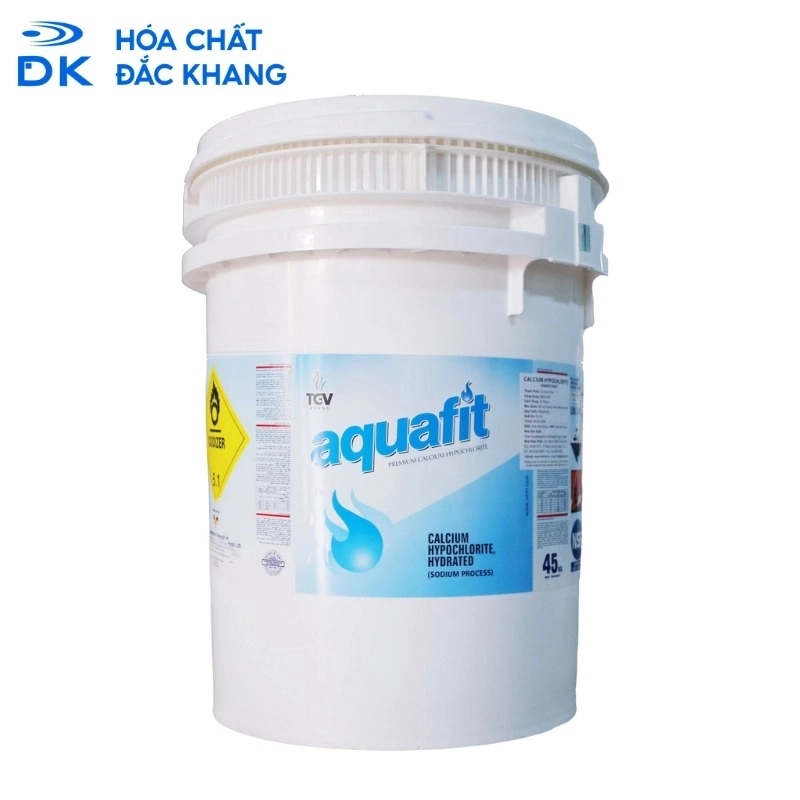Chlorine Aquafit (Clorin) Ca(ClO)2 70%, Ấn Độ, 50kg/Thùng