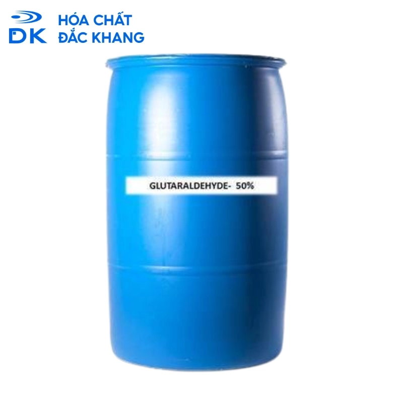 Glutaraldehyde C5H8O2 50%, Trung Quốc, 220Kg/Phuy