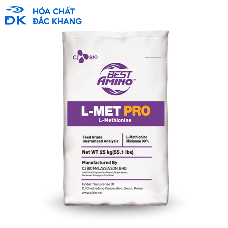 L Methionine 99%, Hàn Quốc, 25Kg/Bao
